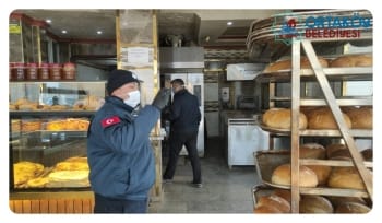Ortaköy'de ekmek fırınlarında hijyen ve gramaj denetimi gerçekleştirildi.
